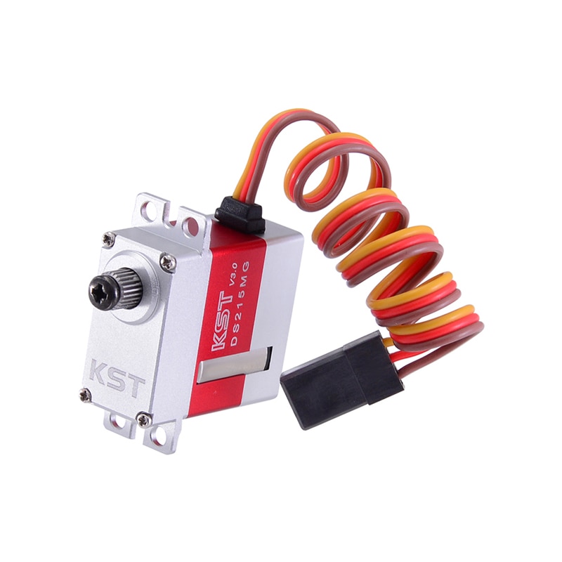 KST DS215MG V3.0 4.8-7.4V Metal Gear Coreless Swashplate Digital CCPM/Rudder Tail Servo For 450 380 480 500 RC Helicopter