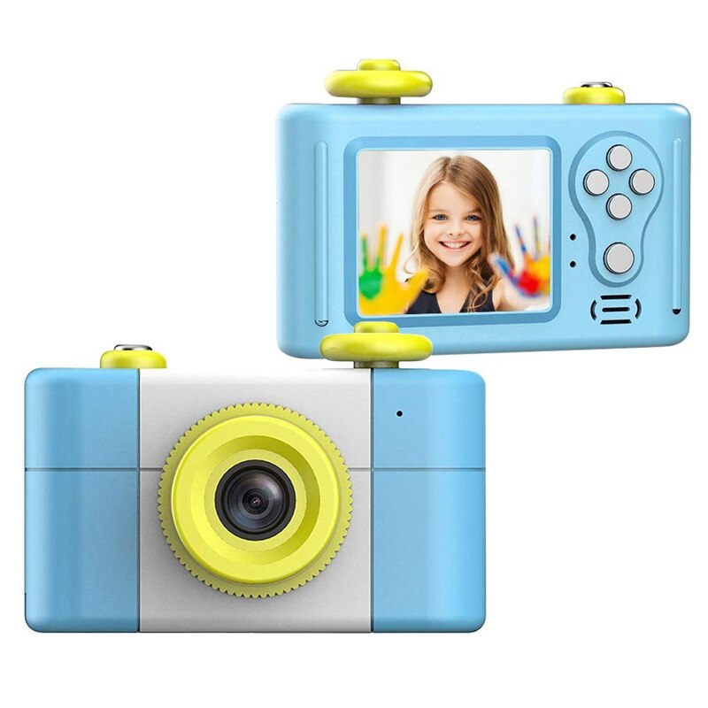 Kinderen Draagbare Dv Cartoon Zelfontspanner Camera Oplaadbare Shockproof Leuke Mini Camera Hd 5.0Mp 4X Digitale Camera Stofdicht C