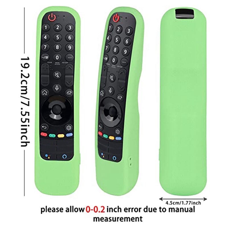 Afstandsbediening Beschermhoes Voor Lg AN-MR21 MR21GC MR21GA Tv Afstandsbediening Siliconen Beschermhoes Met Lanyard