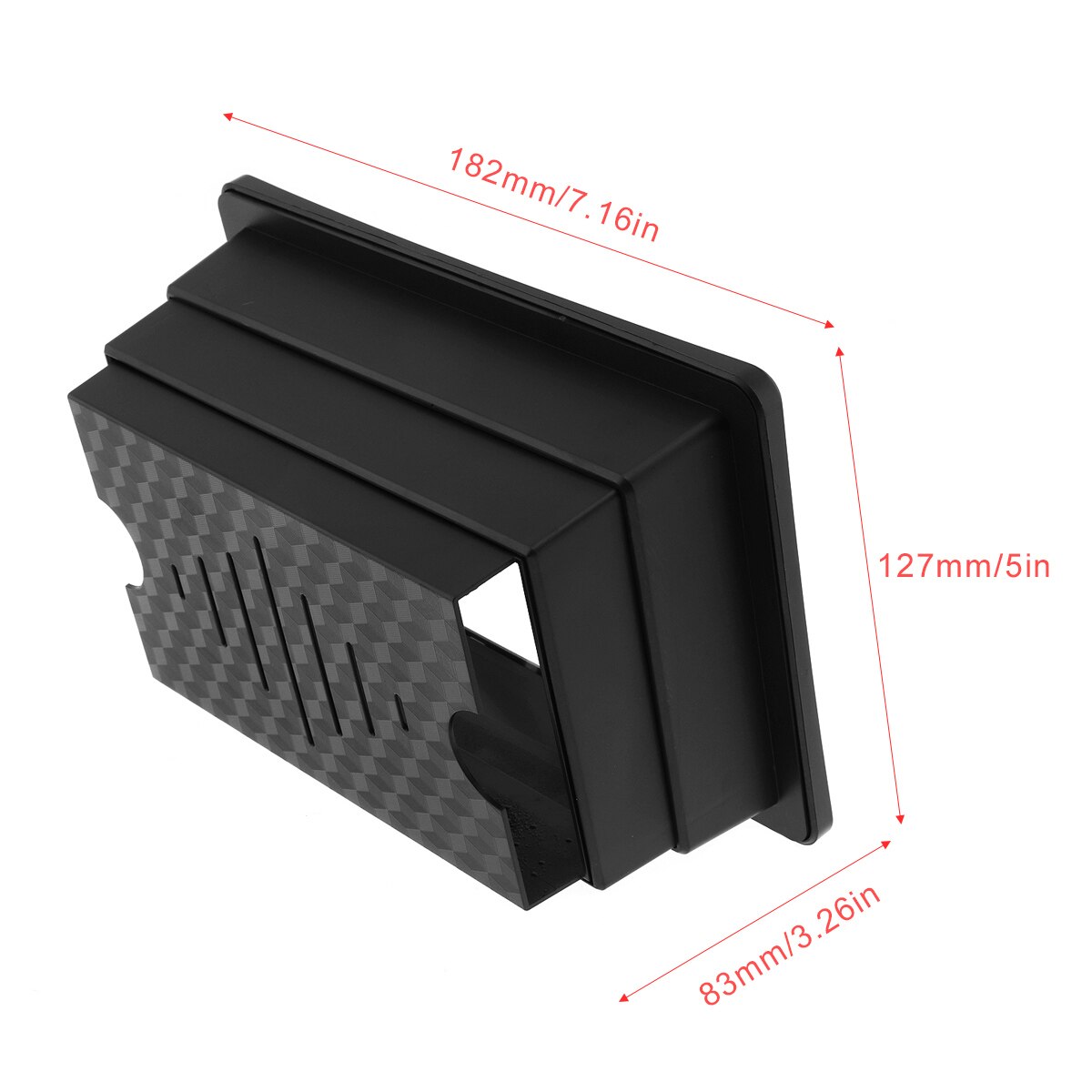 2X noir ABS Portable 3D téléphone Portable agrandir écran loupe Extension écran loupe avec support pour téléphones mobiles