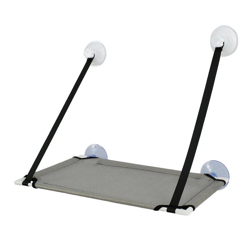 Up 10Kg Kat Opknoping Bed Zonnig Raam Hangmat Seat Mount Huisdier Comfortabel Hangmatten Kat Slapen Opknoping Plank Zetels: Grijs