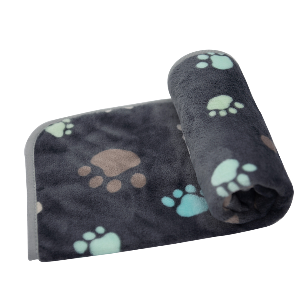 Vanntett hundeteppe fortykket kjæledyrteppe varmt pustende hundematte maskinvaskbart kjæledyrlaken kattesofapute hundetilbehør: M / måke