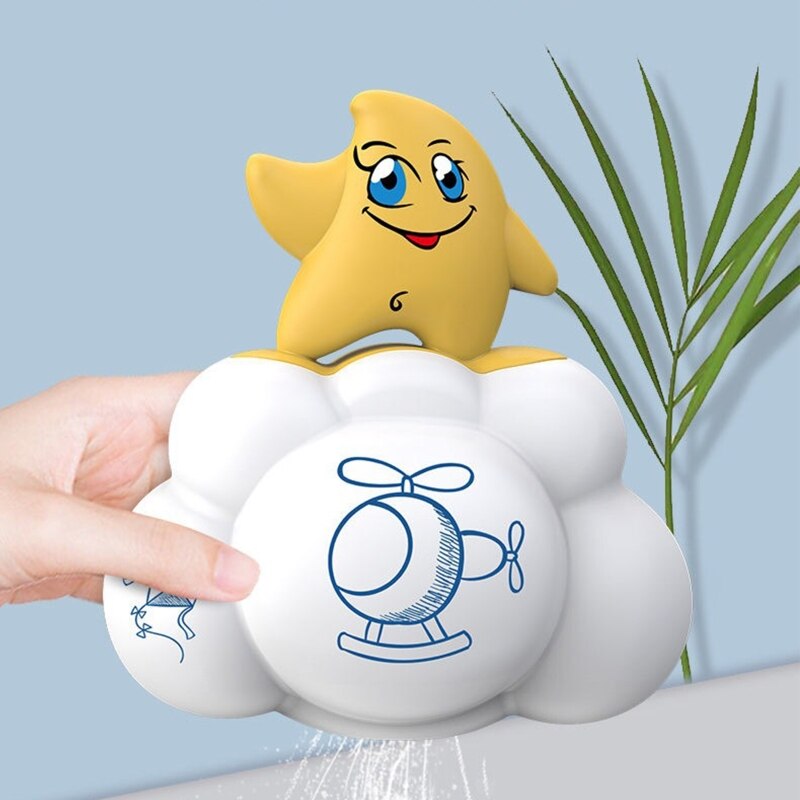 Opblaasbare Cloud Speelgoed Zwembad Spray Water Speelgoed Voor Zwembad/Game Reizen/Zwemmen Lichtgewicht Beregening Douche Gameset