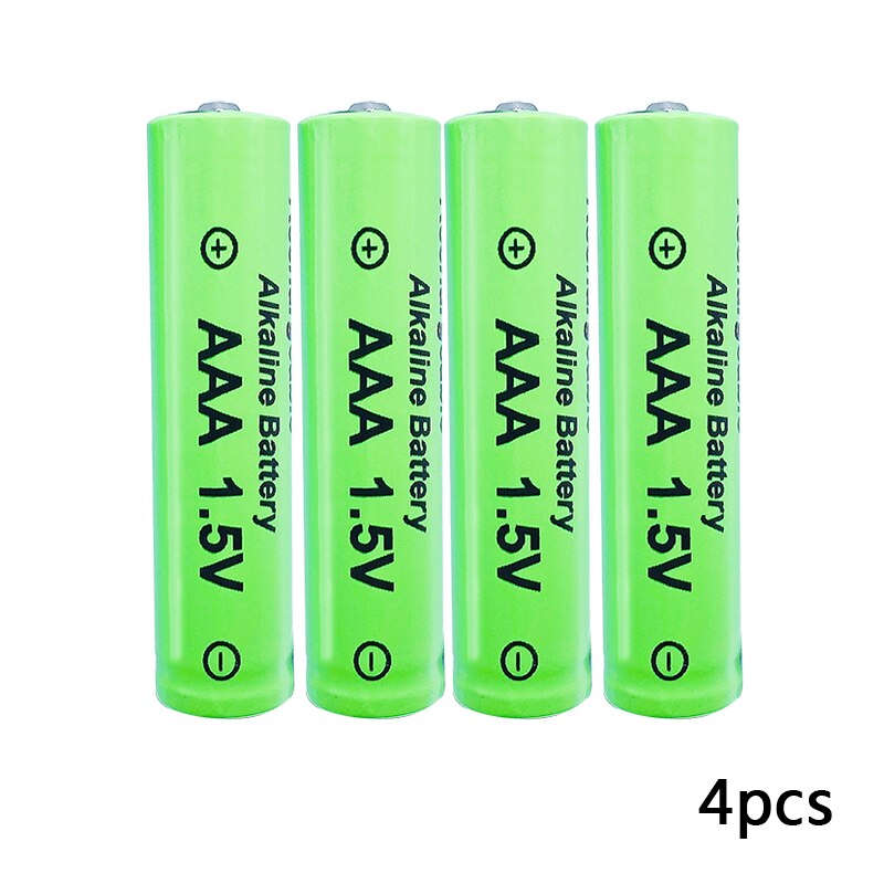 AAA battery 3000mAh 1.5V alkaline AAA rechargeable battery for remote control toy light battery high capacity Long endurance: 4pcs