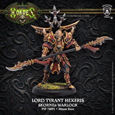 model kit resin kit Avatars of War 28329 Hordes Tribe Skorn Lord Tyrant Hexeris