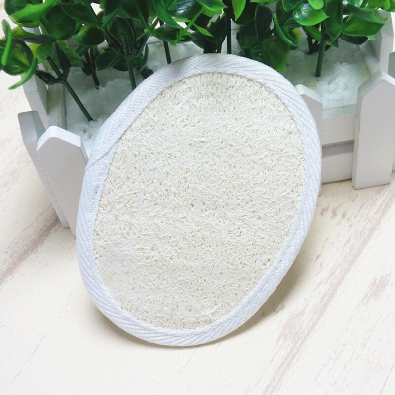 Natural Loofah Bath Shower Sponge Body Scrubber Exfoliator Washing Pad bathroom accessories Durable: Loofah