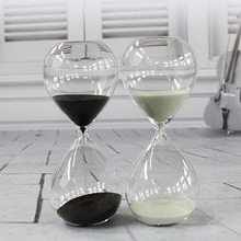 Metall sandklocka timglas timer som känsliga hemdekorationer