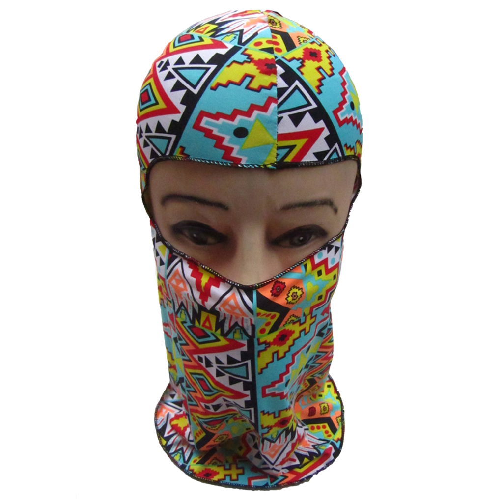 Motorcycle Ski Neck Protecting Outdoor Balaclava Full Face Mask Pattern 9