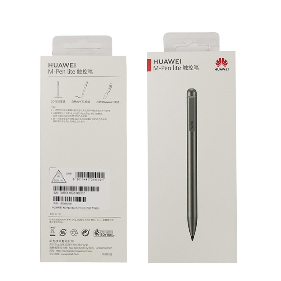 Material escolar e escritório, caneta m-pen lite, 2019 original, para huawei mediapad m5 lite m6, stylus m5 lite m6 10 canetas de toque para matebook e