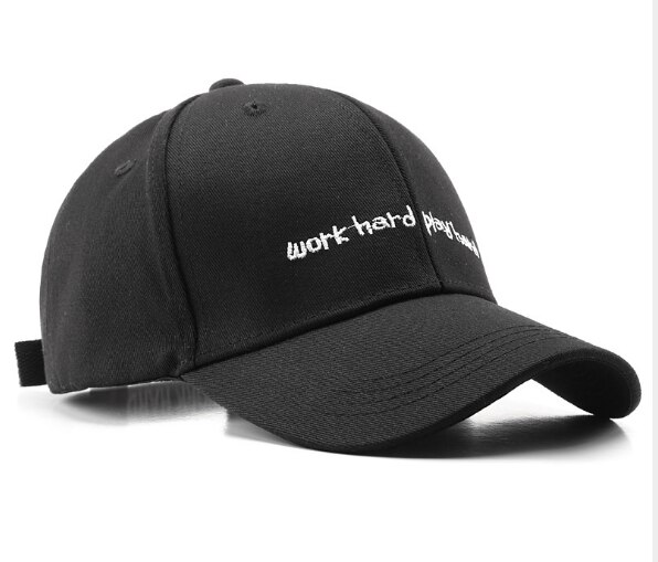 Unisex mænd kvinder camouflage baseball cap snapback hat hip-hop justerbare kasketter til: Sort