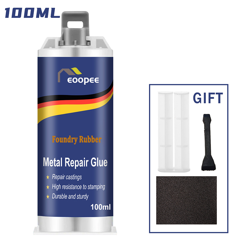 Cola de reparo de metal de alta resistência ab cola forte ligação de ferro resistência ao calor solda fria agente adesivo de reparo de metal cola de fundição: Rosa
