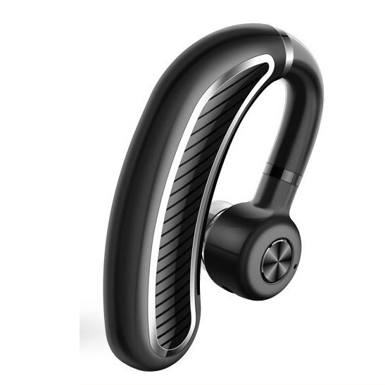 K21 langattomat kuulokkeet bluetooth kuulokkeet korvakoukut urheilukuulokkeet puhelimeen handsfree kuulokkeet latauskotelon äänenvoimakkuuden säätimellä: Musta hopea