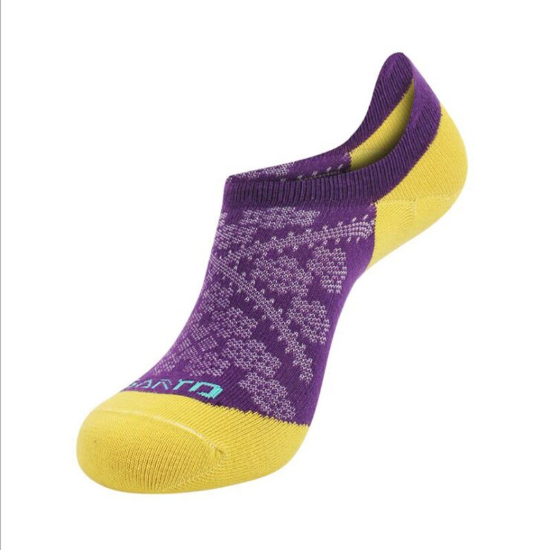 3Paare COOLMAX Schnell Trocken Sport Socken Sommer Ich bin Freien Dünne Stiefel Socken Socke Hausschuhe Männer/Frauen Laufschuhe calze ciclismo: Dame Violett