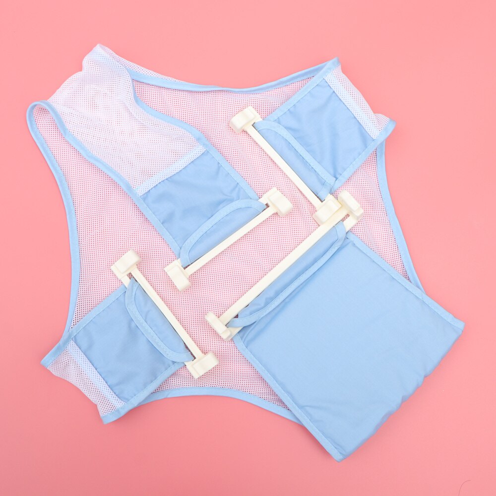 1pc baby speciaal kruis badnet multifunctionele baby badbenodigdheden verstelbaar baby douchenet baby badnet voor thuis: Hemelsblauw