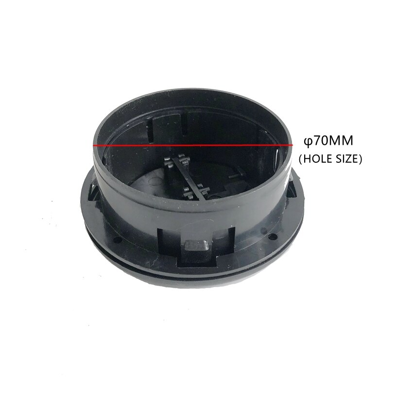 ABS Plastic Round Air Vent RV ATV Bus Trailer Interior A/C Vent Air Outlet 360° Rotating RV Accessories