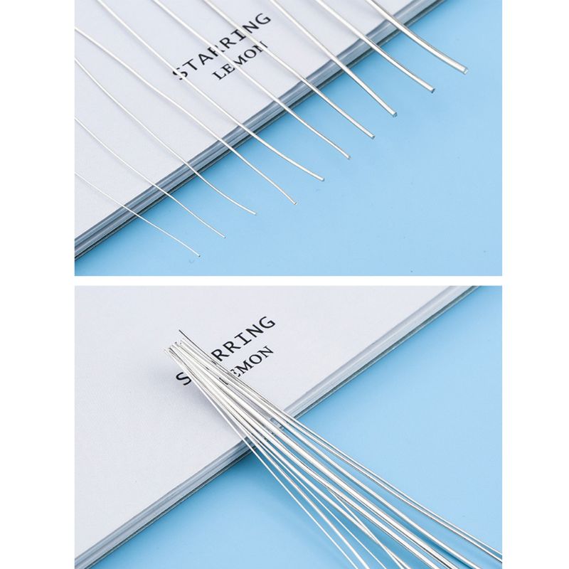 1 M 925 Sterling Silver Wire in Jewelry Making 0.3/0.4/0.5/0.6/0.7/0.8/0.9/1.2mm T4MD