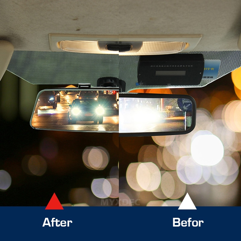 Mirrors Visual Testing HD Frameless Large Vision Car Proof Mirror Outlook... – Grandado