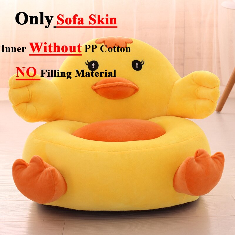CYSINCOS Baby Kid Only Sofa Cover NO Filling Cartoon Seat Infant Chair Seat Puff Skin Children Seat Chair Cover For Sofa Folding: Sofa Cover-2