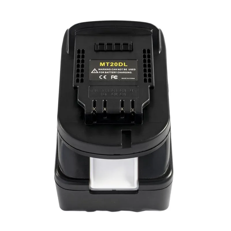 Batterijadapter MT20DL Converter voor Makita 18V Li-ion batterij naar Dewalt 18V/20V Li-ion batterijadapter