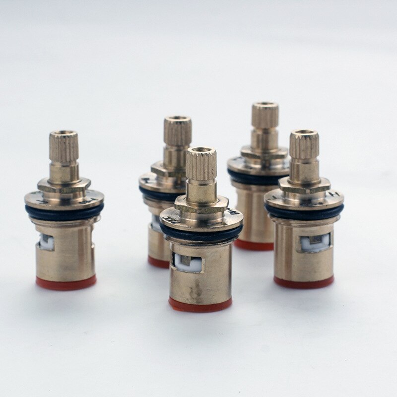 1pc Brass Replacement Ceramic Disc Tap Valves Cartridges Innards Single Cold Kitchen Basin Bathroom Accessory