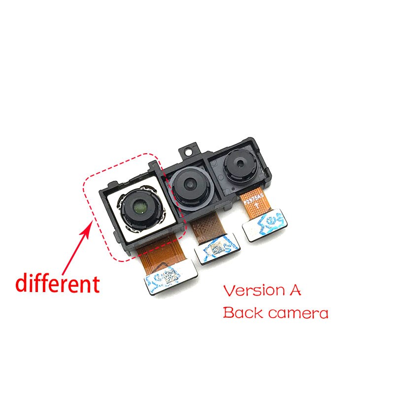 Für Huawei P30 Lite/Nova 4E Zurück Hinten Kamera Modul biegen Kabel + Vorne Kamera Ersatz: Back kamera A