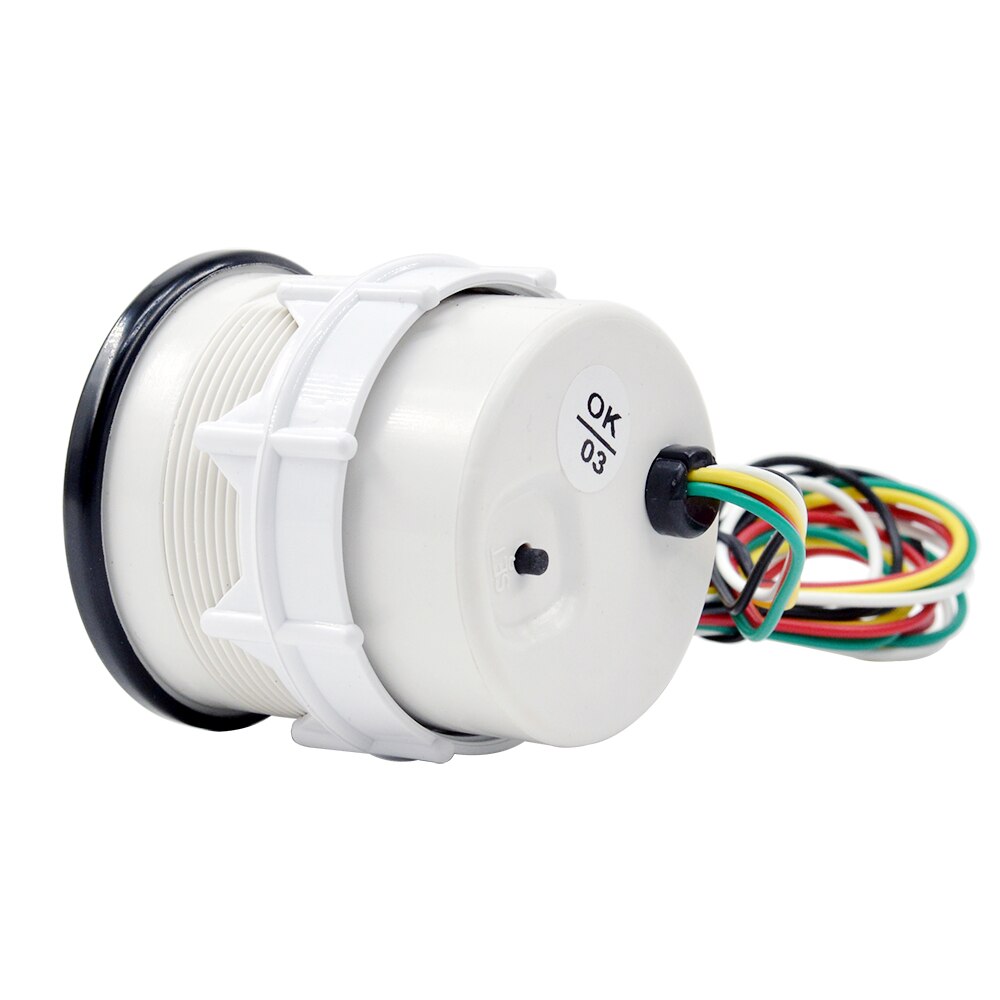 Dragon 52Mm Auto Rev Counter Toerenteller Pointer Instrument Gauge 8000 Rpm Benzine 4-6-8 Cilinder meter