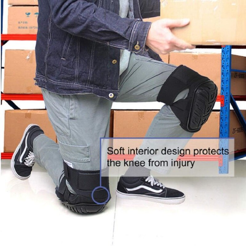Rodilleras profesionales con relleno de espuma, almohadillas de Gel para las rodillas, trabajo de jardinería, rodilleras de motocicleta