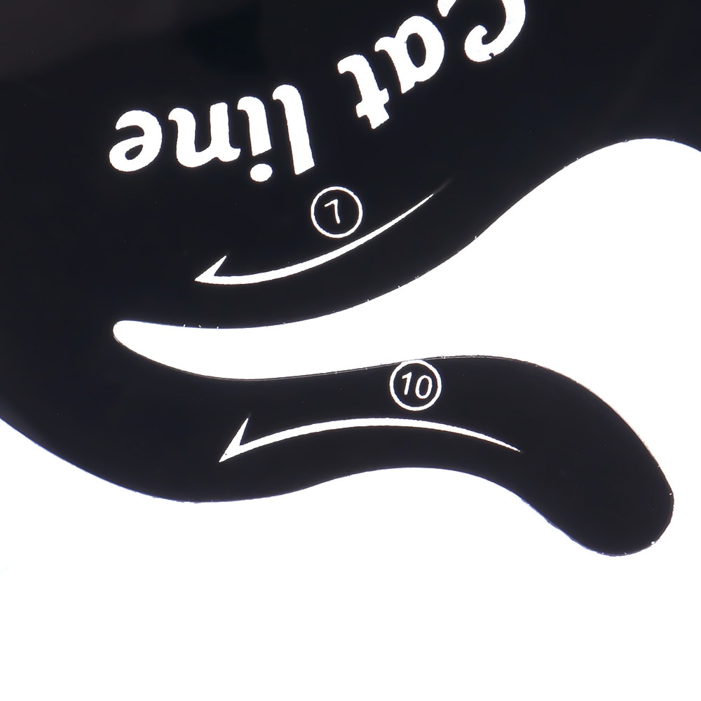 sexy multifunksjon katt linje øye sminke verktøy eyeliner sjablonger mal shaper modell nybegynnere effektive verktøy