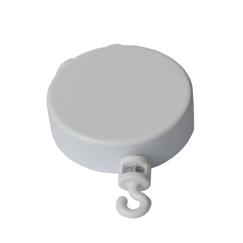 Baby Rattle Music Box Hanging Bell Toys Round-shaped Switch Plug Hook On The Chain Single Song Music Box Toys
