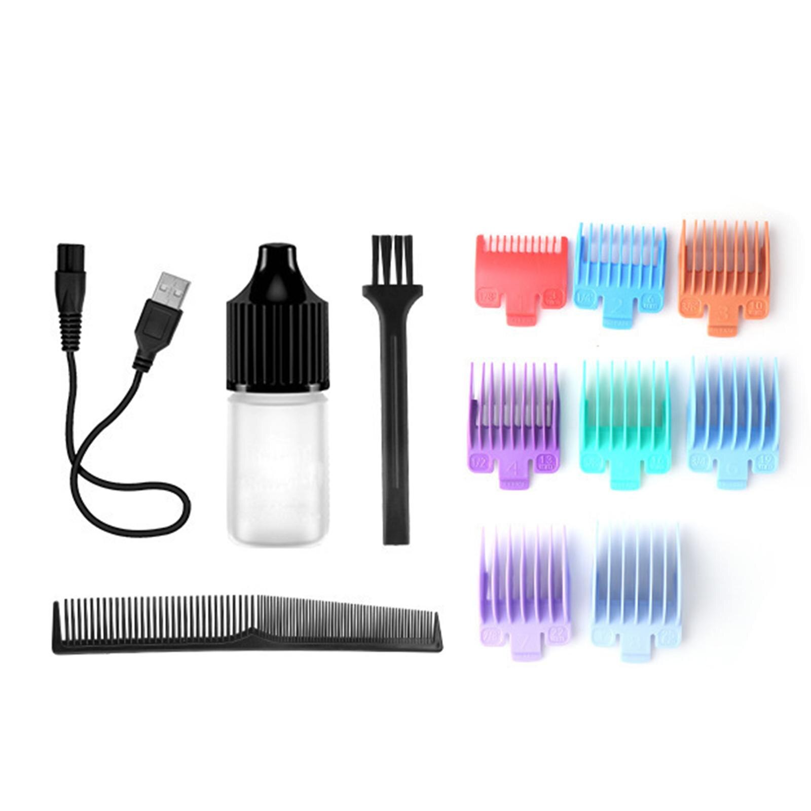 Electric Hair Clipper Hair Cutting Kit Grooming Graffiti for Home Use
