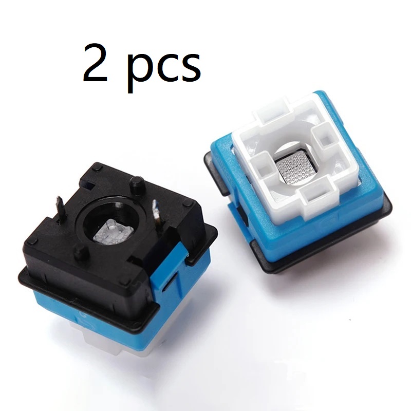 4 unids/set Original OMRON Romer-G interruptor ormon eje para Logitech G910 G810 G310 G413 Pro de interruptor de teclado mecánico: switch 2 Pcs