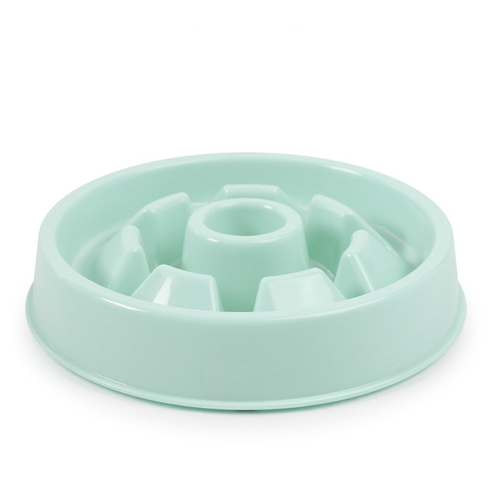 Draagbare voerbak voor honden, voerbak voor puppy's, voerbak voor langzaam eten, voerbak voor katten, hondenbenodigdheden van plastic: 4-3