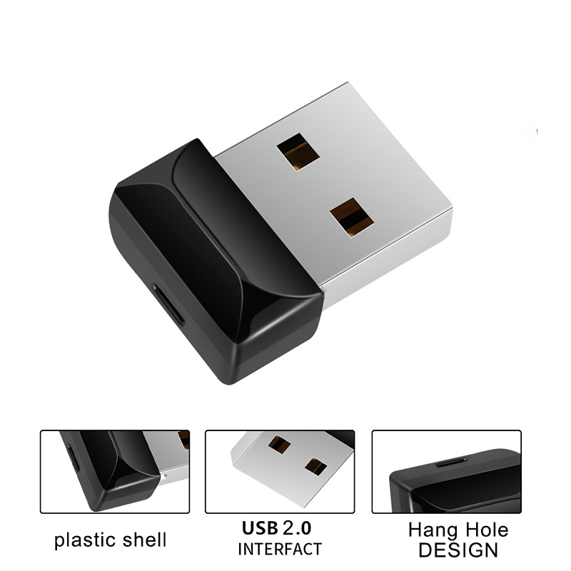 Tiny U disk 128GB USB flash drive memory stick 16GB 32GB 64GB pen drive clef usb 2.0 mini pendrive Flash usb stick