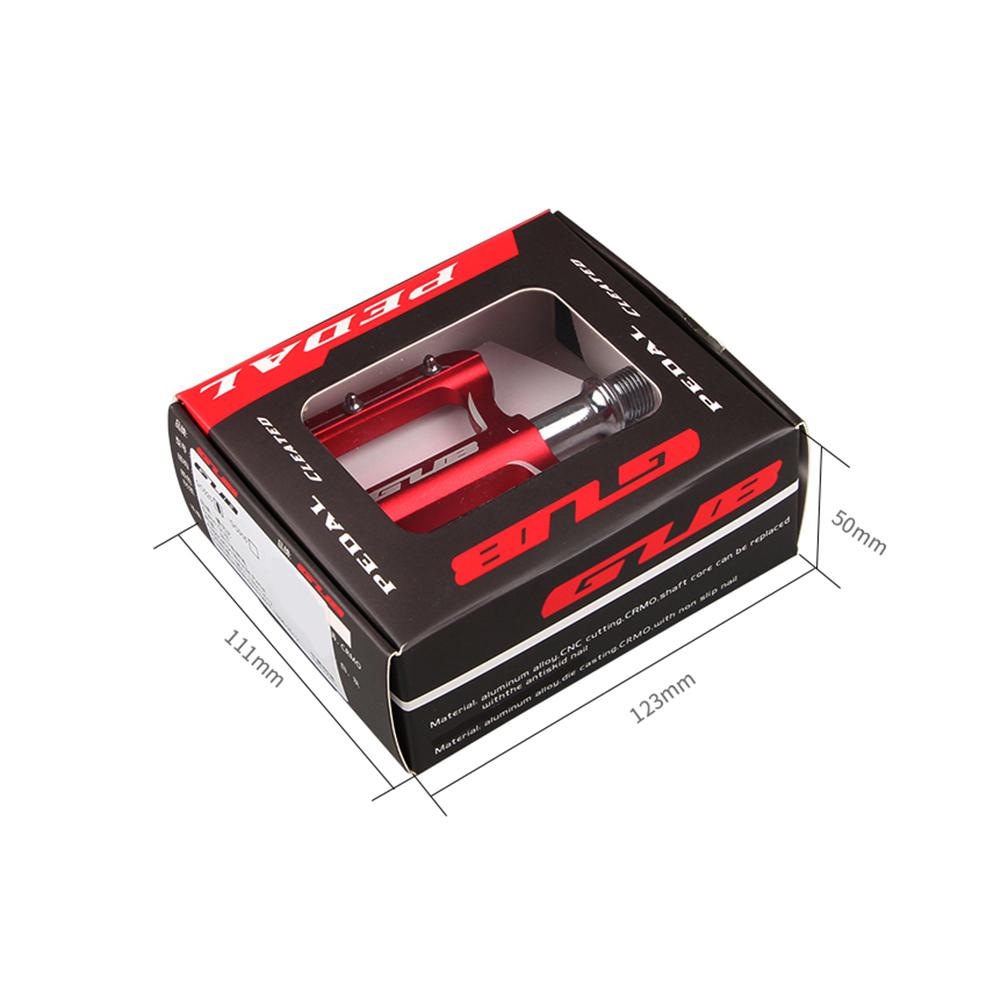 GUB CNC Aluminum Alloy Mountain Bike MTB Pedals Road Cycling DU Sealed Bearing Bicycle Pedals UltraLight Bike Pedal Parts