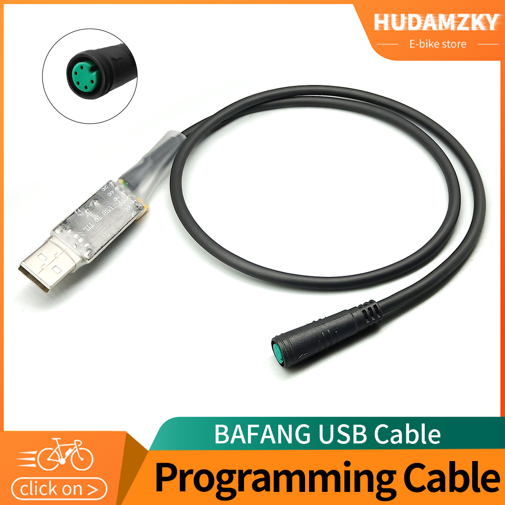 Bafang E-Bike Usb Programmeerkabel Aansluiten Computer BBS01/BBS02/Bbshd Mid Motor Te Veranderen Motor parameters