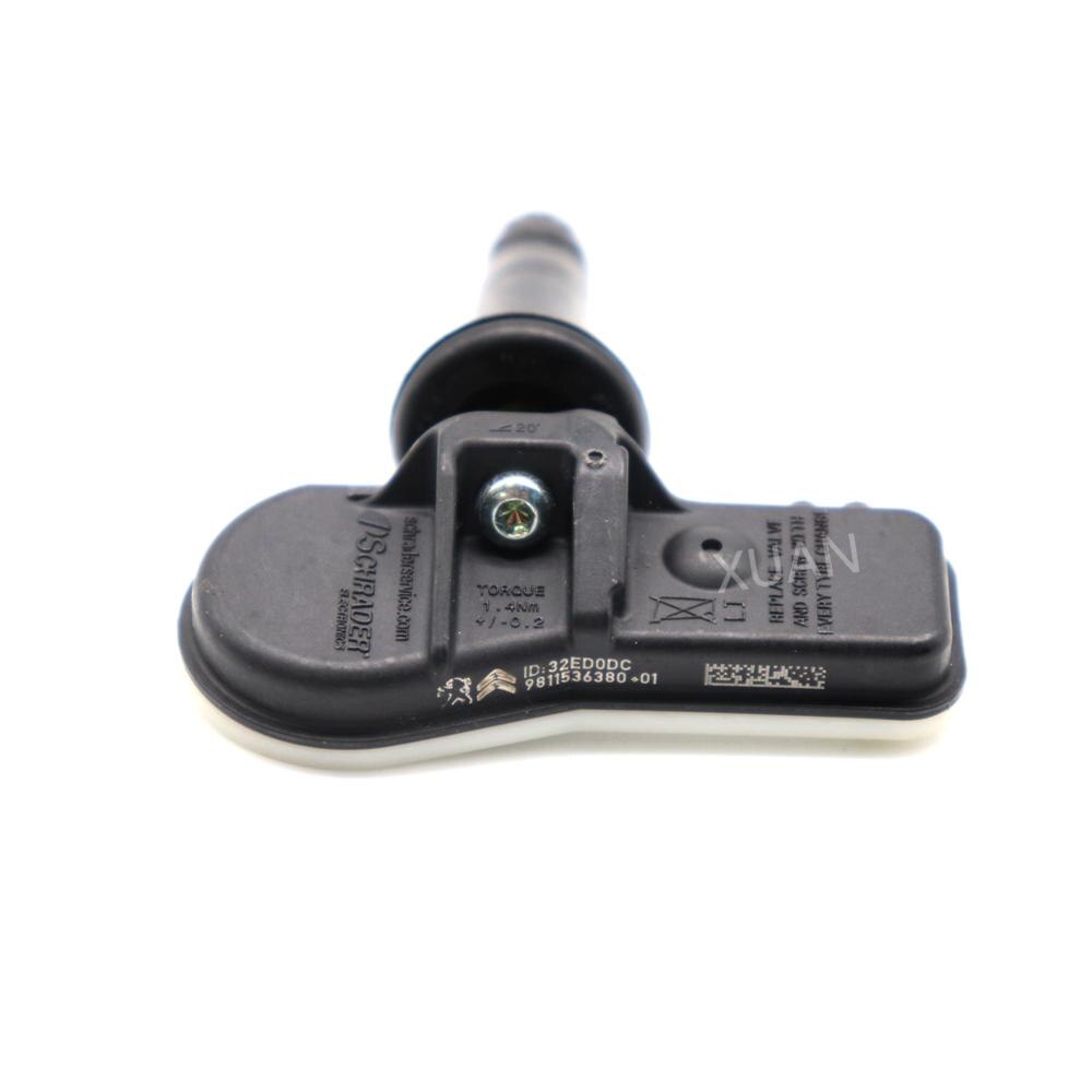 9811536380 TPMS Tyre Pressure Monitoring Sensor For Peugeot 3008 T84 307 301 408 508 T5 T7 5008 T87 RCZ T75 433Mhz 9673860880