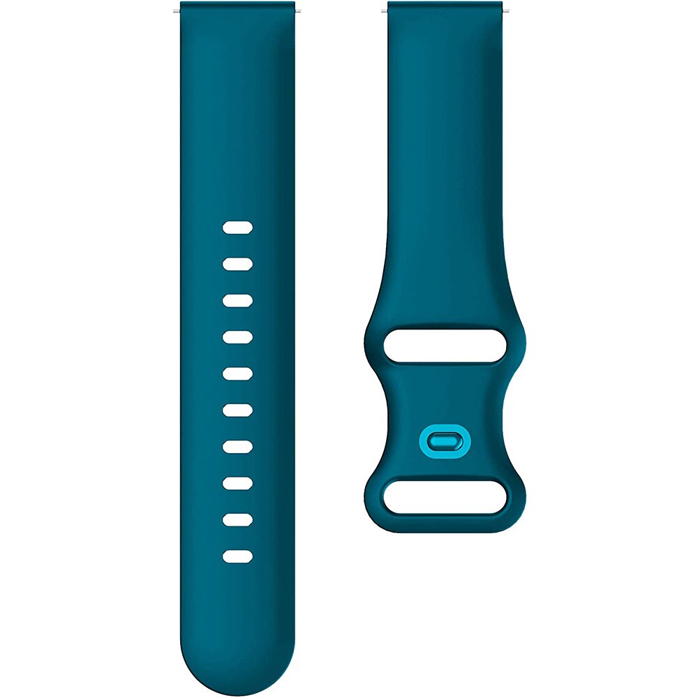 För oneplus klocka silikonarmband klockarmband one plus smartwatch sportband armband byt ut tillbehör armband klockarmband: Mörkgrön