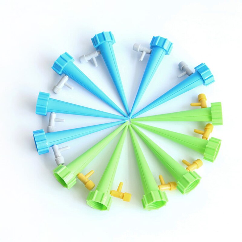 36/24/12 PCS Auto Drip Irrigation Watering System Dripper Spike Kits Garden Household Plant Flower Automatic Waterer Tools