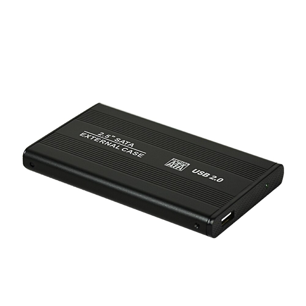 Boîtier de stockage externe avec câble USB 2.5, 2.0 pouces, pour disque dur SATA SSD, USB 2.0