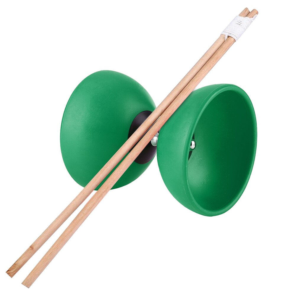 Hoge Prestaties Diabolo Met Handsticks & Strin Chinese Yoyo Met Handsticks & Strings Jongleren Speelgoed Sport Hobby Klassieke Speelgoed: green