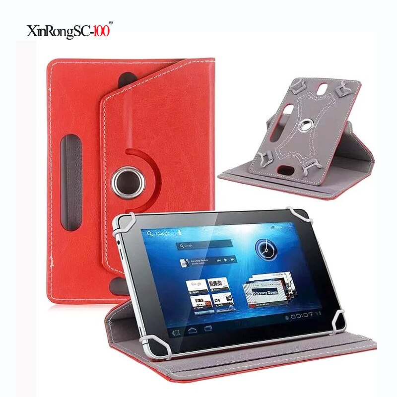 Voor asus memo pad fhd 10 me302kl lte /me302c 10.1 inch 360 graden draaibare universele tablet pu leren hoes