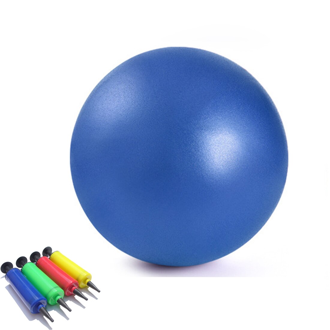 Pilates Ball Soft Thick PVC Inflatable Anti-slip Light weight Fitness Set