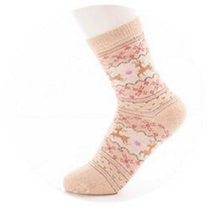 Vinter jul jul elg sokker tegneserie sokker. sjove sokker vinter damer varme sokker harajuku kawaii: Bb1311306 l 2