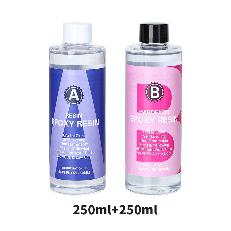 Kit de resina epoxi transparente 1:1, alto brillo y burbujas, suministros de resina artística gratis para recubrimiento y fundición artesanal, fabricación de joyas DIY: Rojo