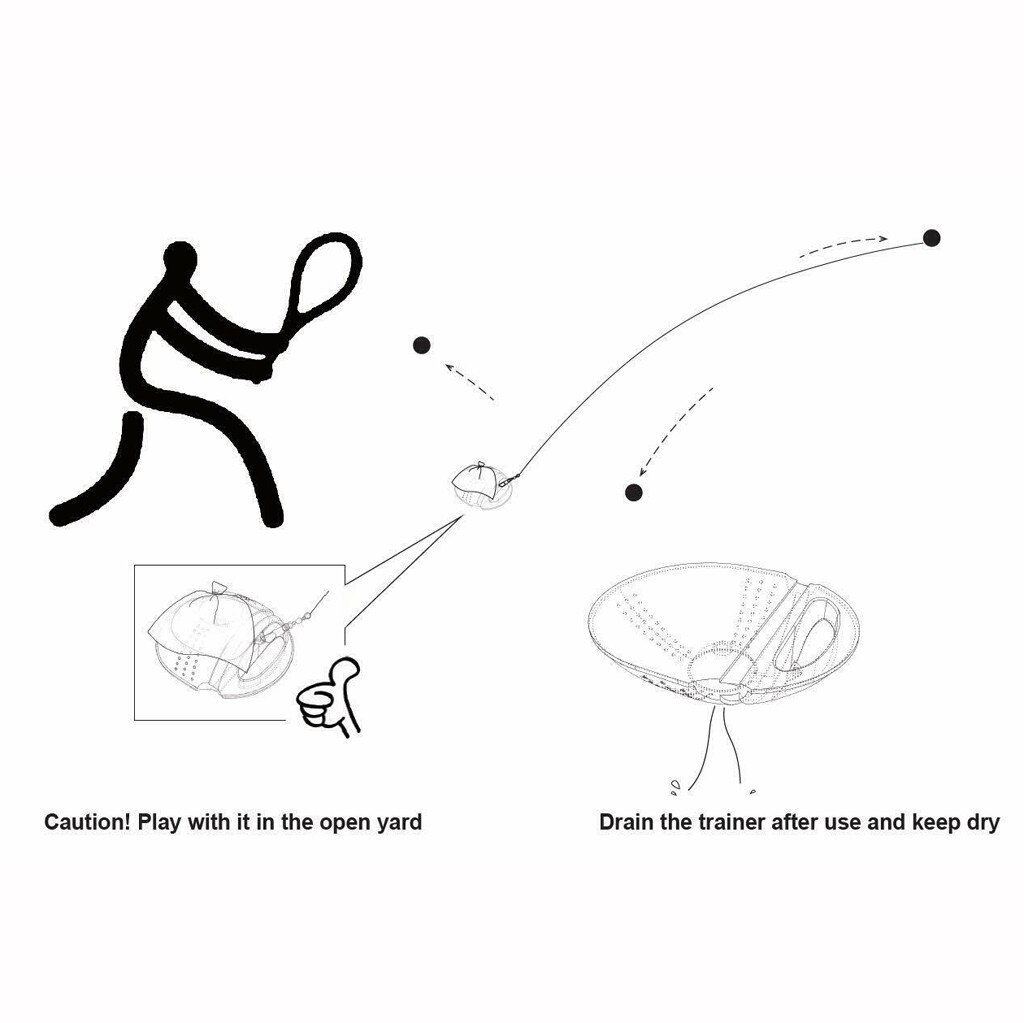 Remplir le formateur de forage jeune pratique Intensive de Tennis entraîneur de balle de Tennis auto-étude plinthe joueur aides à l'entraînement outil de pratique