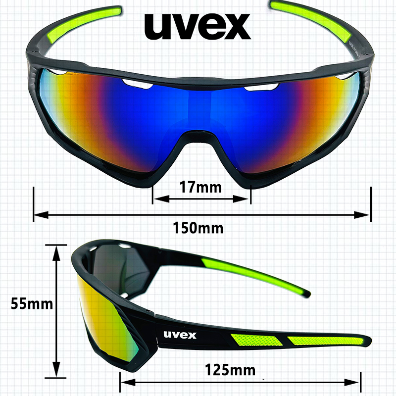 Uvex gafas de ciclismo polarizadas deportes al aire libre gafas de bicicleta hombres mujeres montaña carretera MTB bicicleta UV400 gafas de sol gafas de montar