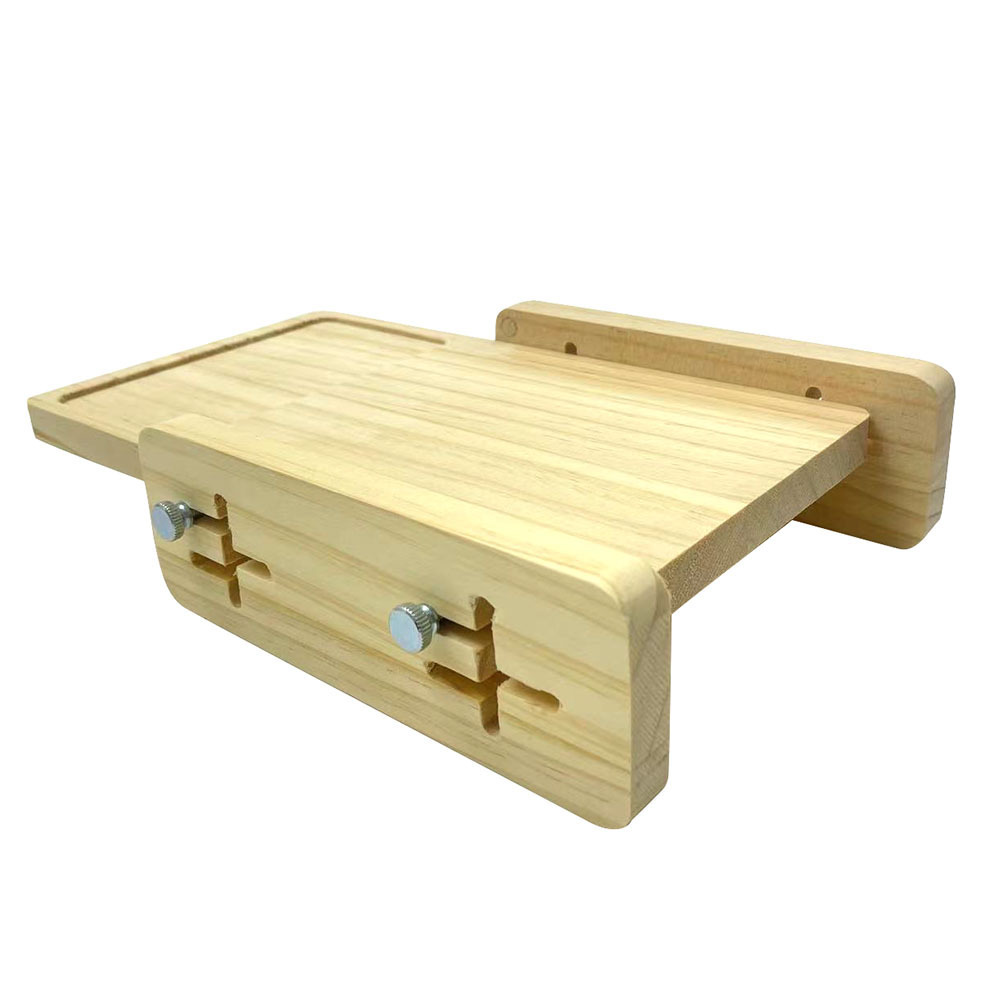 Hjemmelavet brødskærer til køkkenbord, brødskærer til opbevaring, justerbar bagelskærer: Default Title