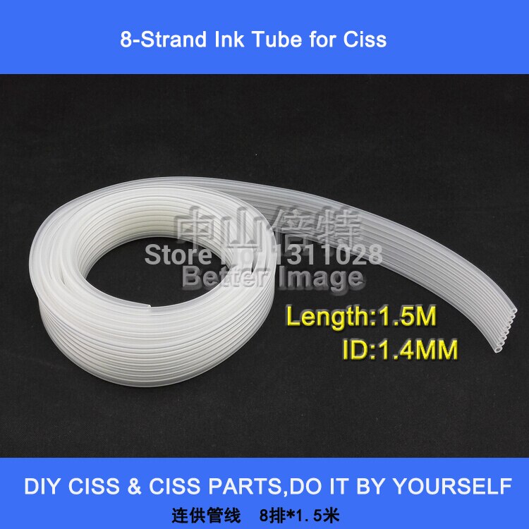 INK WAY 8-strand ink tubing for CISS,length is 3 meters ,ciss ink pipeline,can divided into 4C ink tube