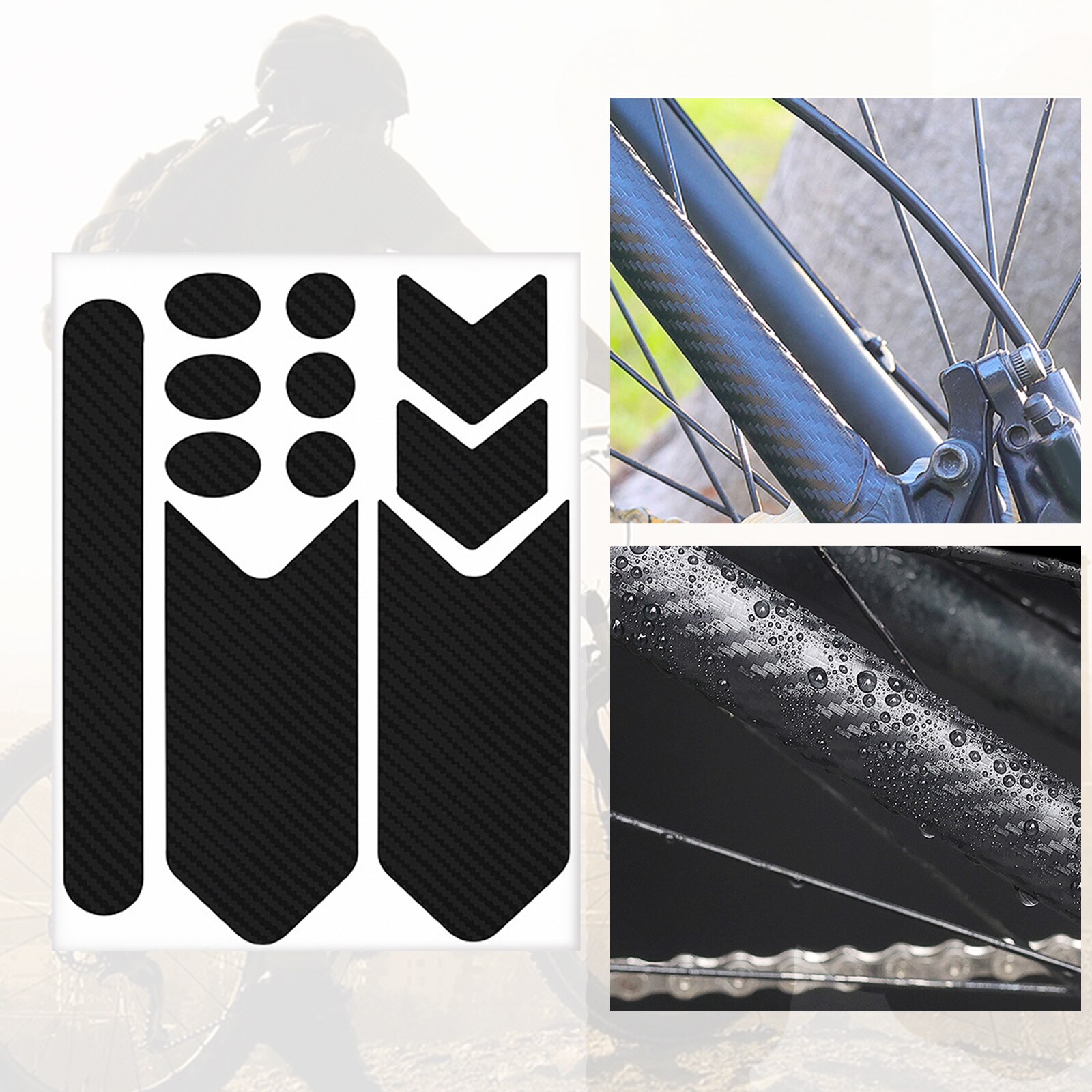 Bike Frame Protector Sticker Guard MTB Mountain Road Bicycle Protect Cover Tape Wrap Scratching Proof Decals