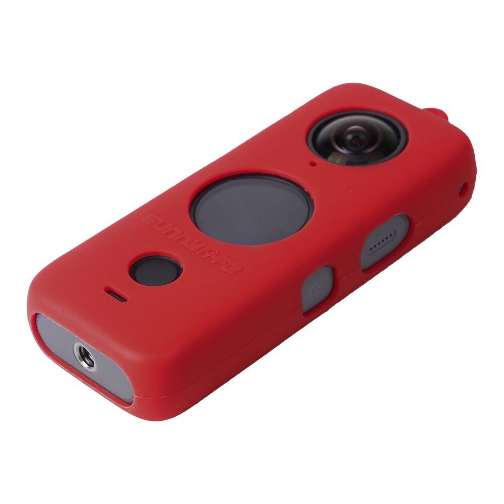 Silikon-schutzhülle für insta 360 und one  x2, objektiv- und displayschutzfolie, kratzfeste kamerahülle, zubehör für insta 360 und one  x2